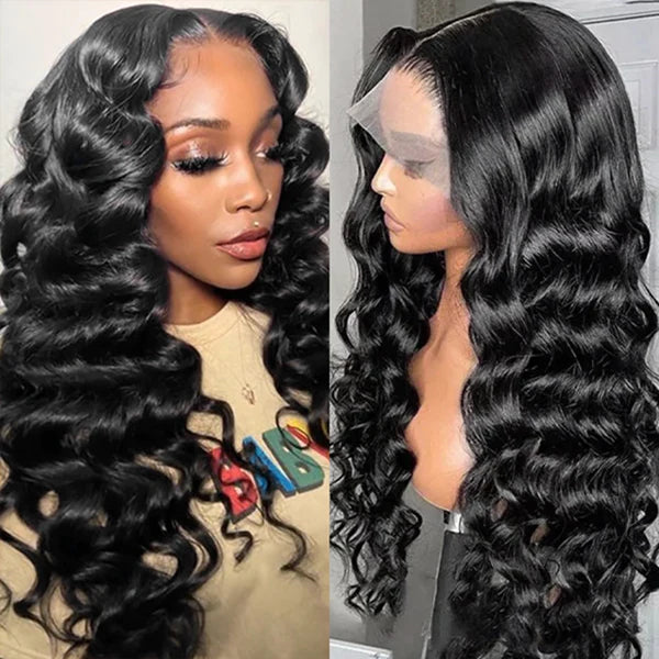 Loose Wave 13"x 6" HD LACE FRONTAL WIGS 200% Density