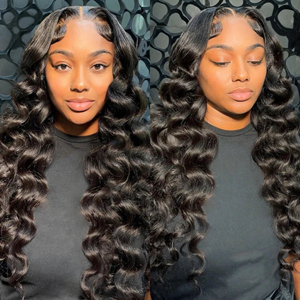 Loose Wave 13"x 6" HD LACE FRONTAL WIGS 200% Density
