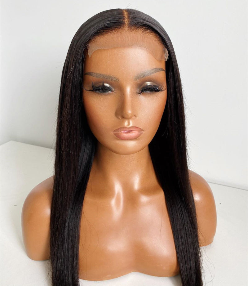 Straight Hair 4x4 HD Closure Wig 200% Density