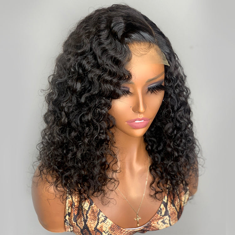 Deep Wave 5x5 HD Lace Closure Wig 200% Density