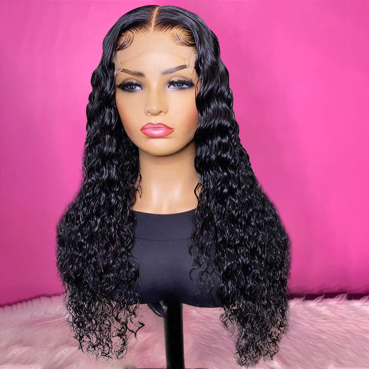 Deep Wave 5x5 HD Lace Closure Wig 200% Density