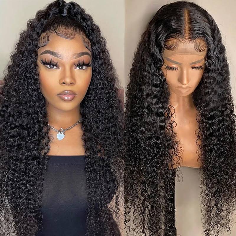 Deep Wave 13"x4" HD LACE FRONTAL WIG 200% Density