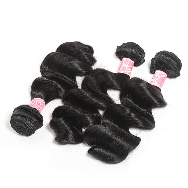 1 PCS Loose Wave 9A Human Hair Bundles