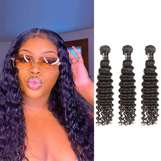 Top Selling Hair 3PCS Deep Wave Hair Bundles
