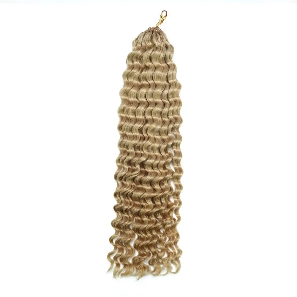 27# 350# Human Hair Colored Crochet Hair Bundles Extension 100g