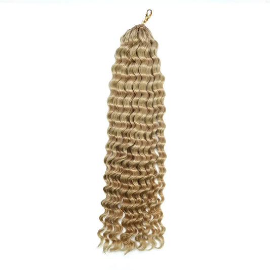27# 350# Human Hair Colored Crochet Hair Bundles Extension 100g