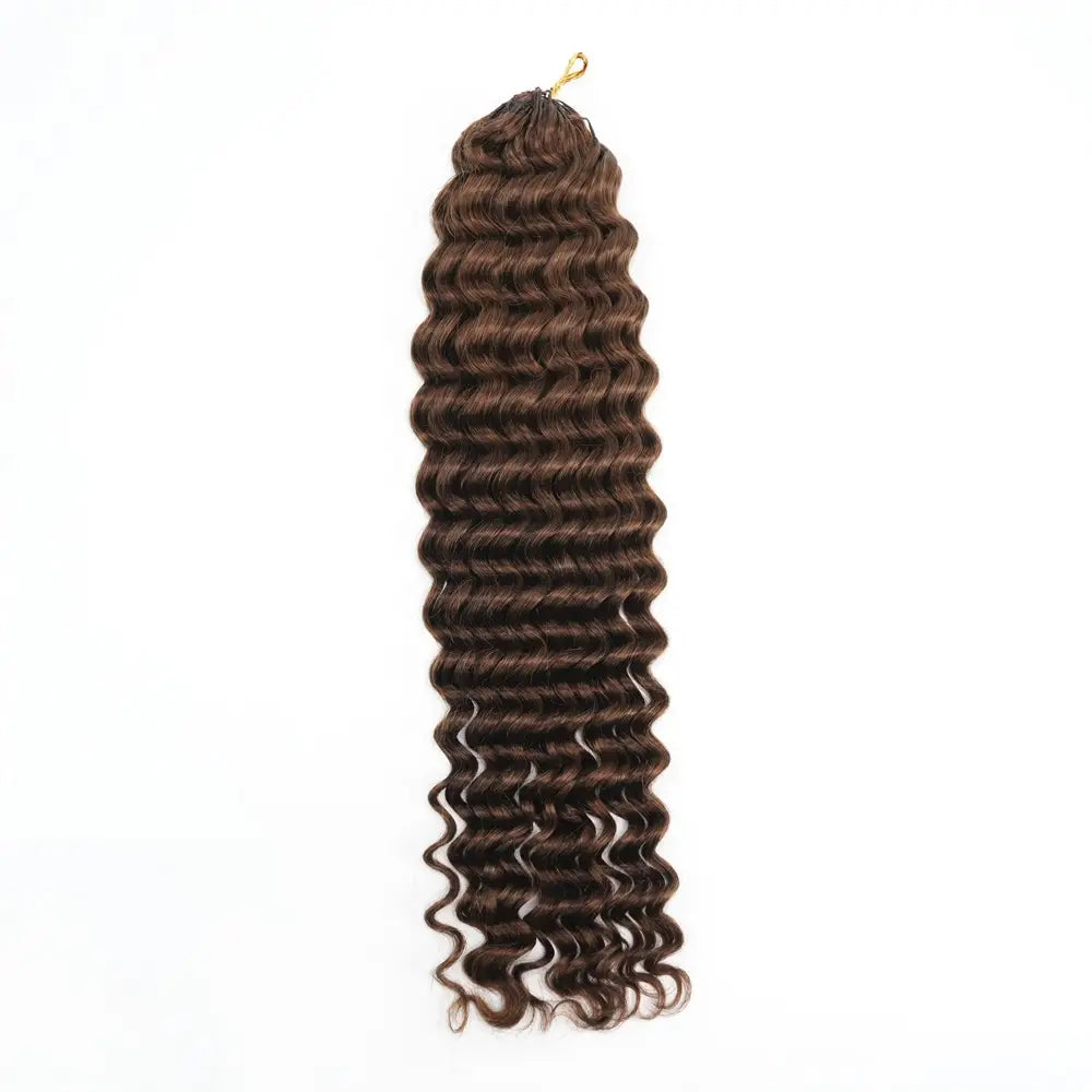 1# 4# Human Hair Colored Crochet Hair Bundles Extension 100g