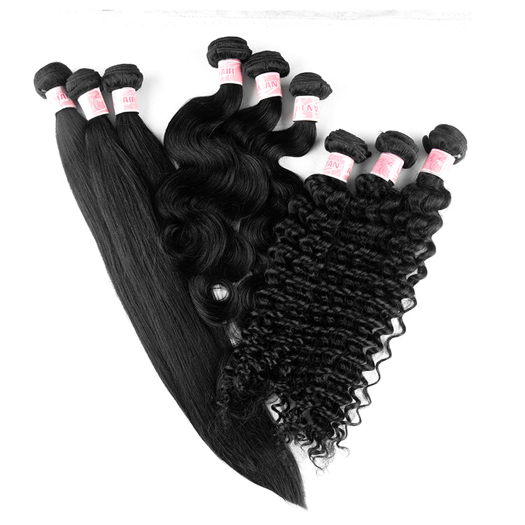 1 PCS Deep Wave 9A Human Hair Bundles