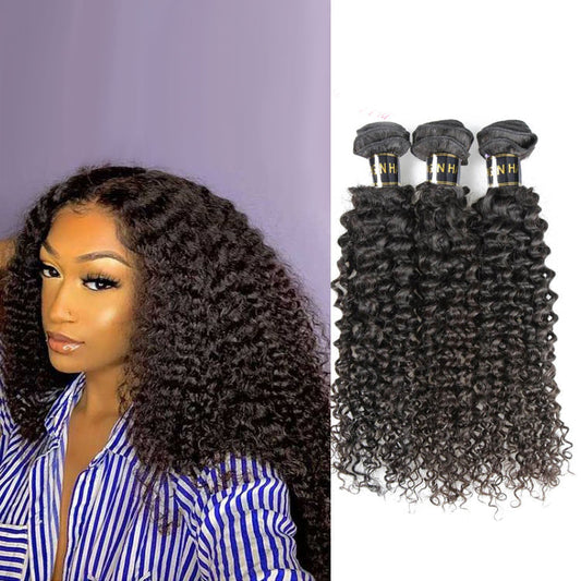 Top Selling Hair 3PCS Curly Hair Human Hair Bundles